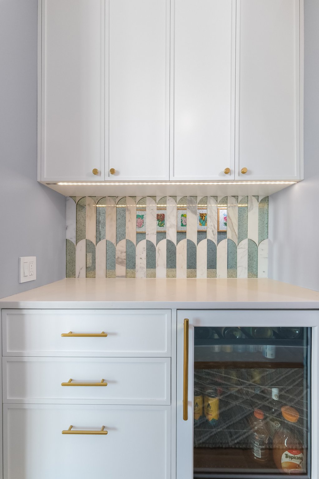 Renovated interior detail of a condo at 388 Bridge Street in Downtown Brooklyn, by Gallery KBNY (view 2)