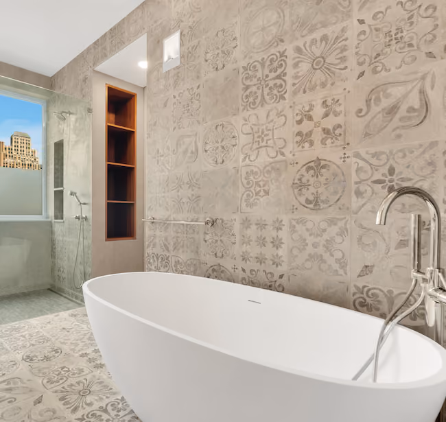 Renovated interior detail of a loft at 73 Worth Street in Tribeca, Manhattan, by Gallery KBNY (view 4)