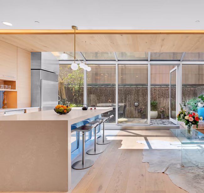Renovated interior detail of a loft at 73 Worth Street in Tribeca, Manhattan, by Gallery KBNY (view 1)