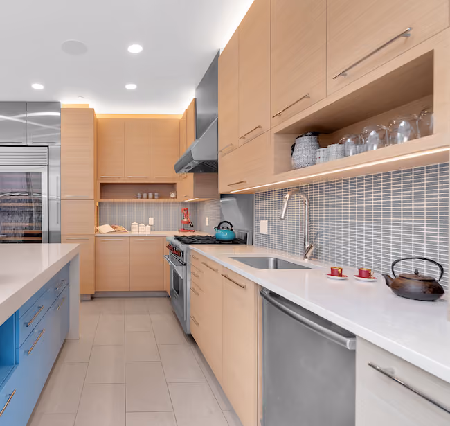 Renovated interior detail of a loft at 73 Worth Street in Tribeca, Manhattan, by Gallery KBNY (view 5)