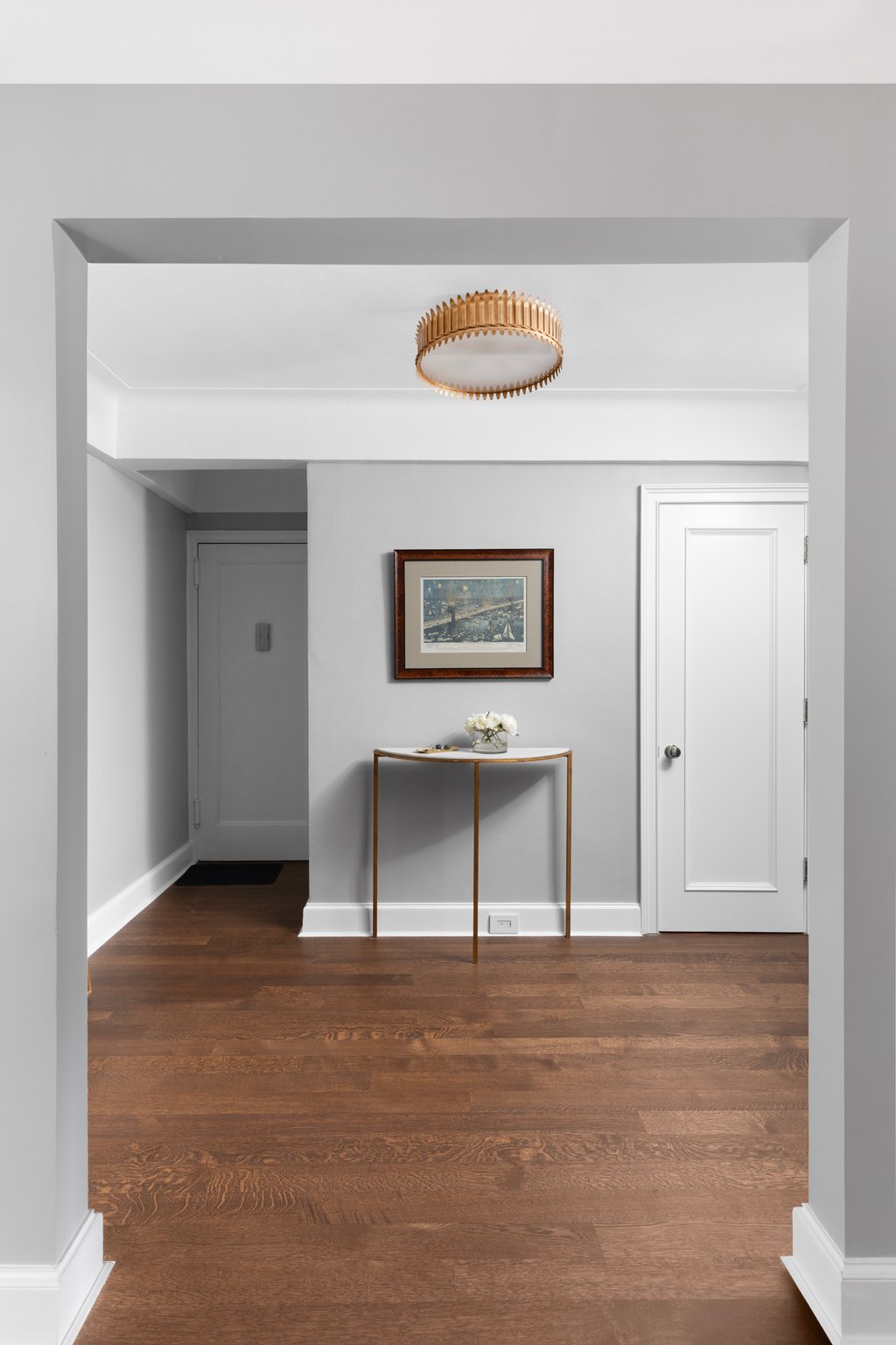 Renovated interior detail of a pre-war co-op at 308 East 79th Street on the Upper East Side, Manhattan, by Gallery KBNY (view 6)