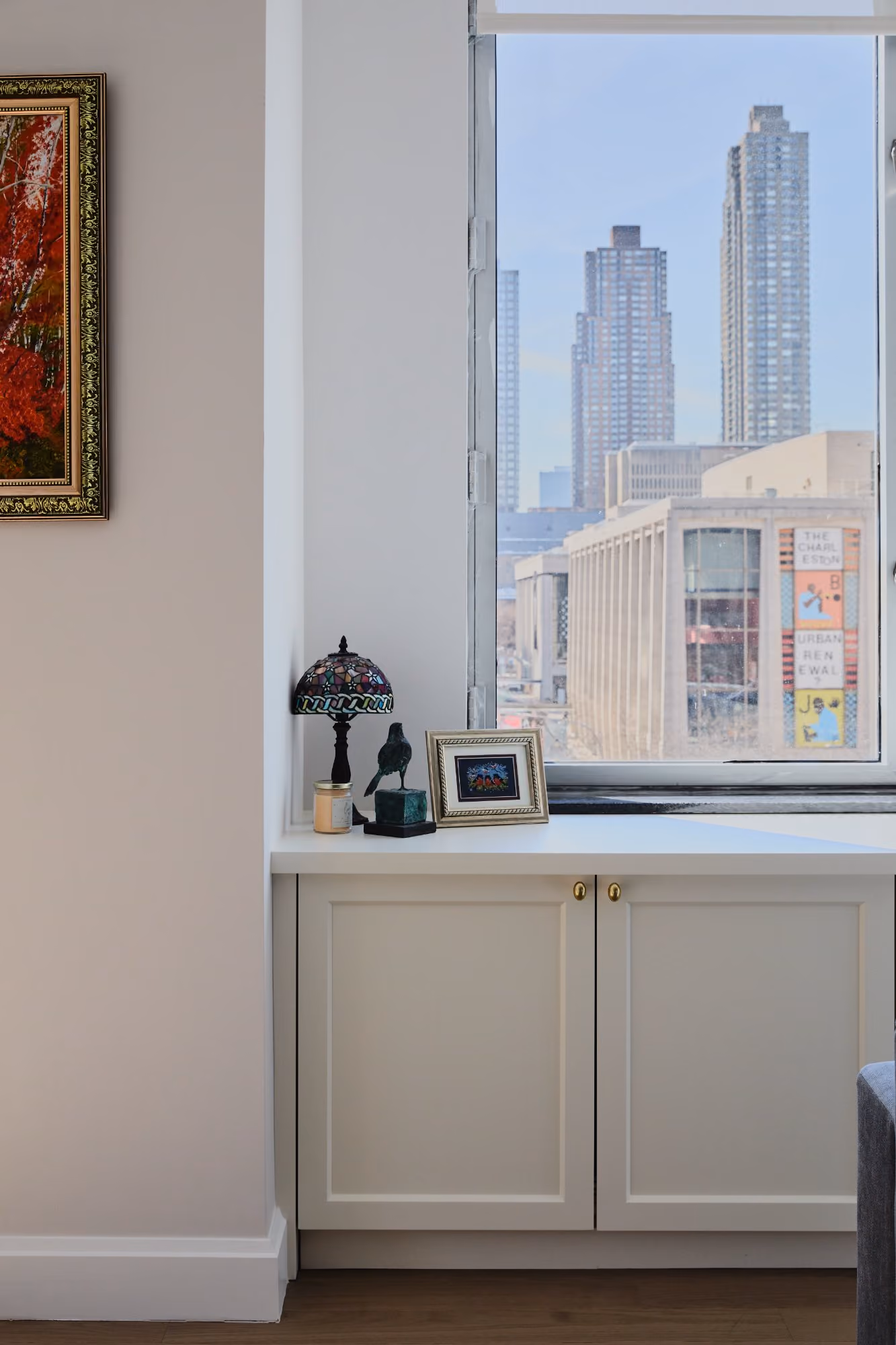 Renovated interior detail of a condo at 150 Columbus Avenue on the Upper West Side, Manhattan, by Gallery KBNY (view 6)