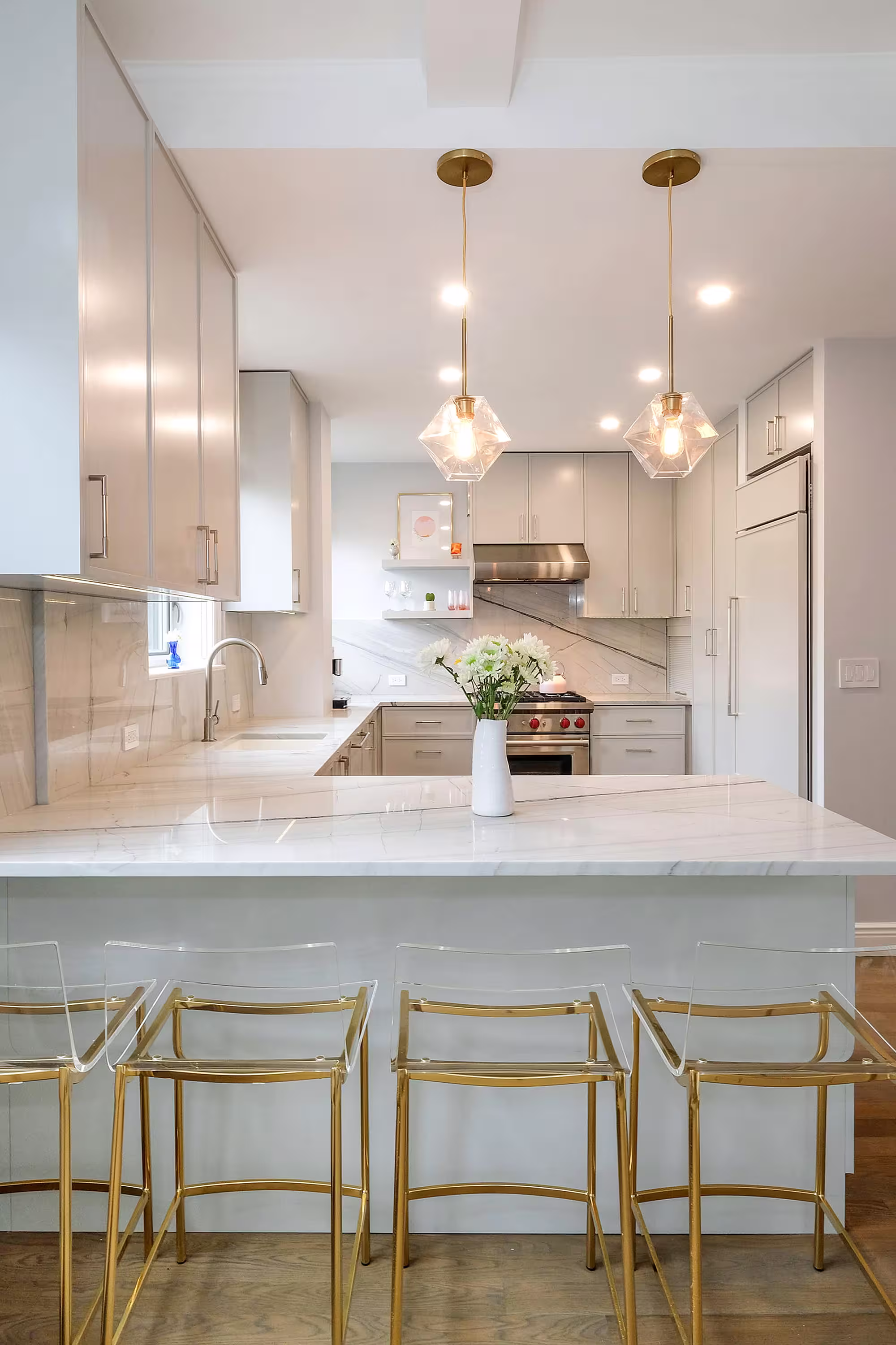Renovated interior detail of a pre-war condo at 59 West 71st Street on the Upper West Side, Manhattan, by Gallery KBNY (view 1)