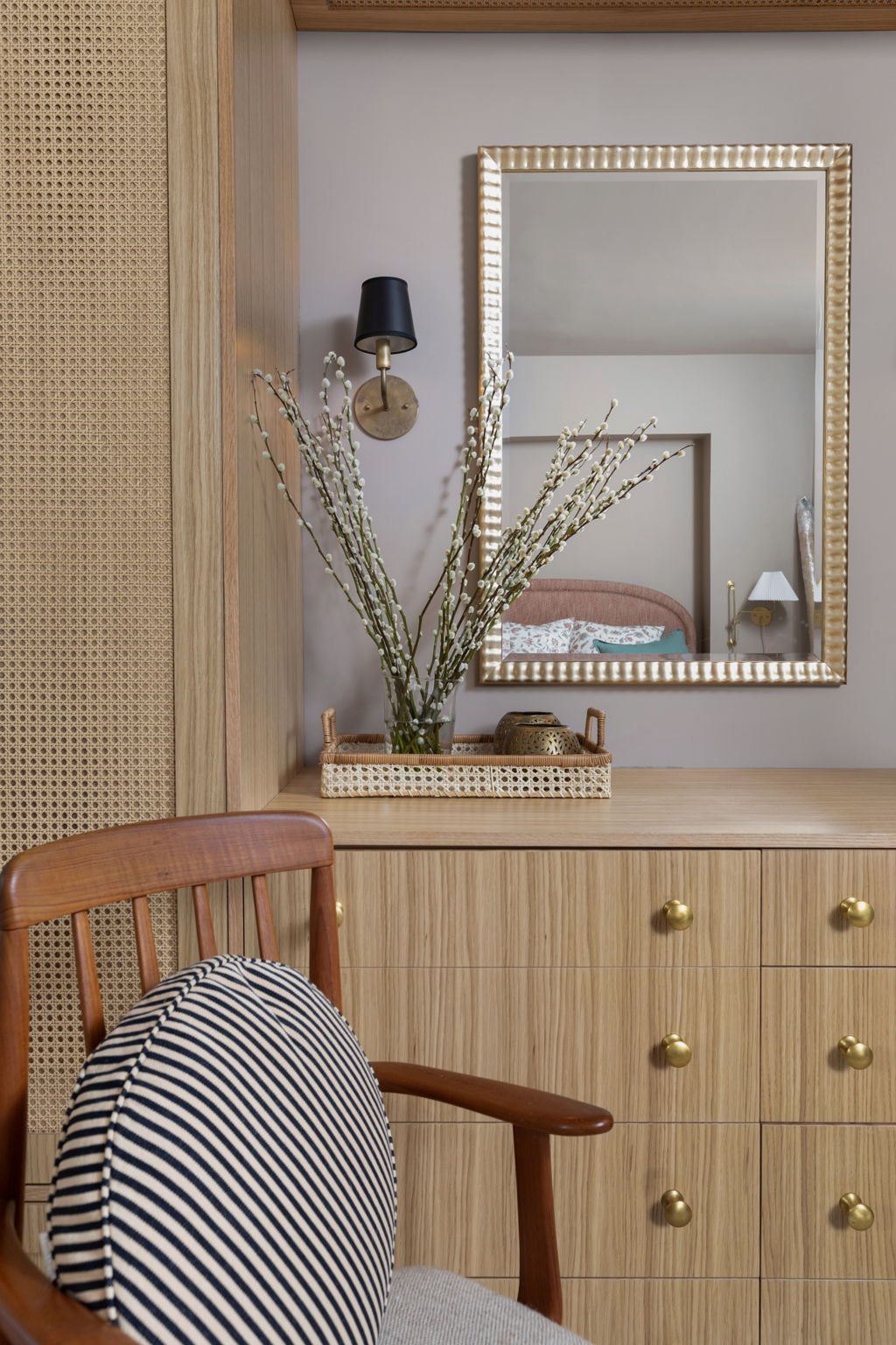 Renovated interior detail of a pre-war condo at 17 Cornelia Street in the West Village, Manhattan, by Gallery KBNY (view 5)