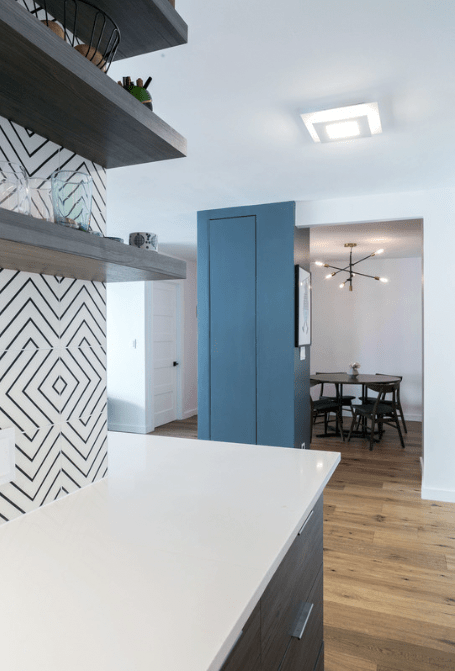 Renovated interior of a post-war co-op combination at Coliseum Park Apartments at 30 West 60th Street on the Upper West Side, Manhattan, by Gallery KBNY (view 6)