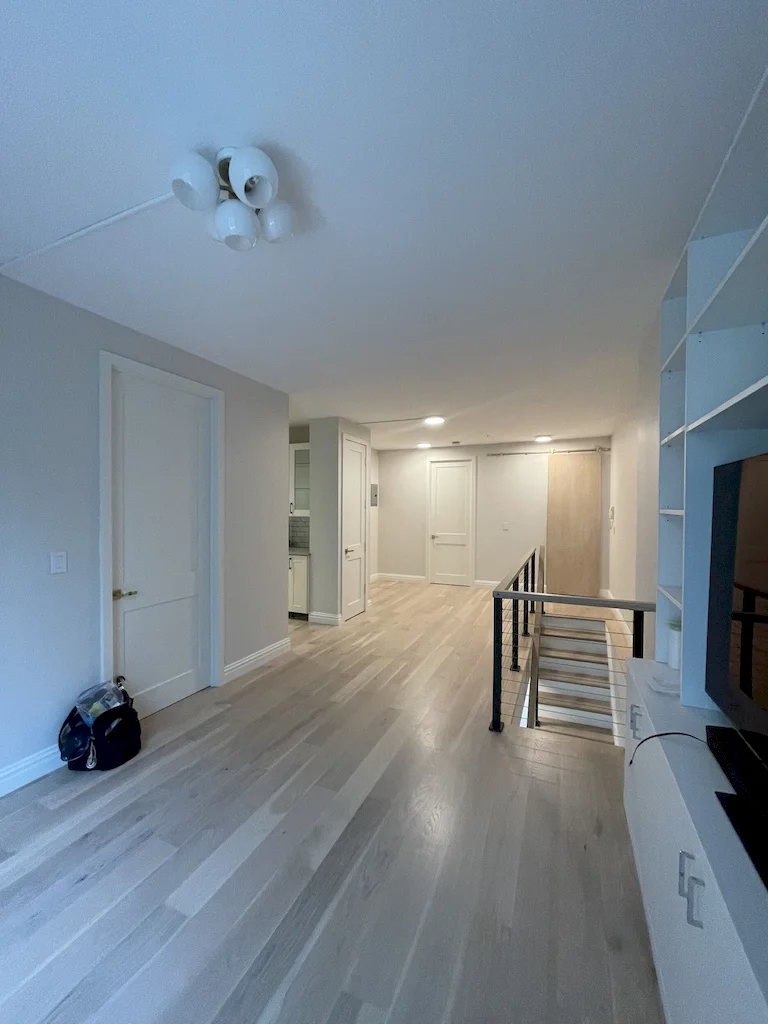Interior before a townhouse and apartment vertical combination renovation at 328 Albany Street in Battery Park City, Manhattan, by Gallery KBNY (view 18)