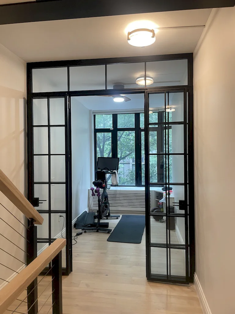 Interior before a townhouse and apartment vertical combination renovation at 328 Albany Street in Battery Park City, Manhattan, by Gallery KBNY (view 23)