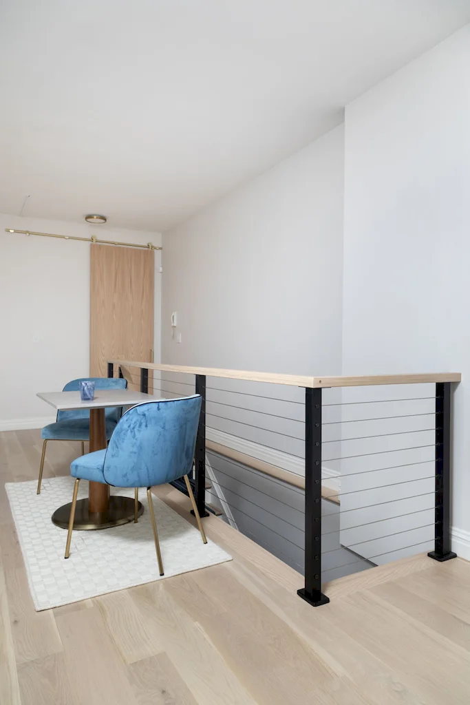 Renovated interior of a townhouse and apartment vertical combination at 328 Albany Street in Battery Park City, Manhattan, by Gallery KBNY (view 13)