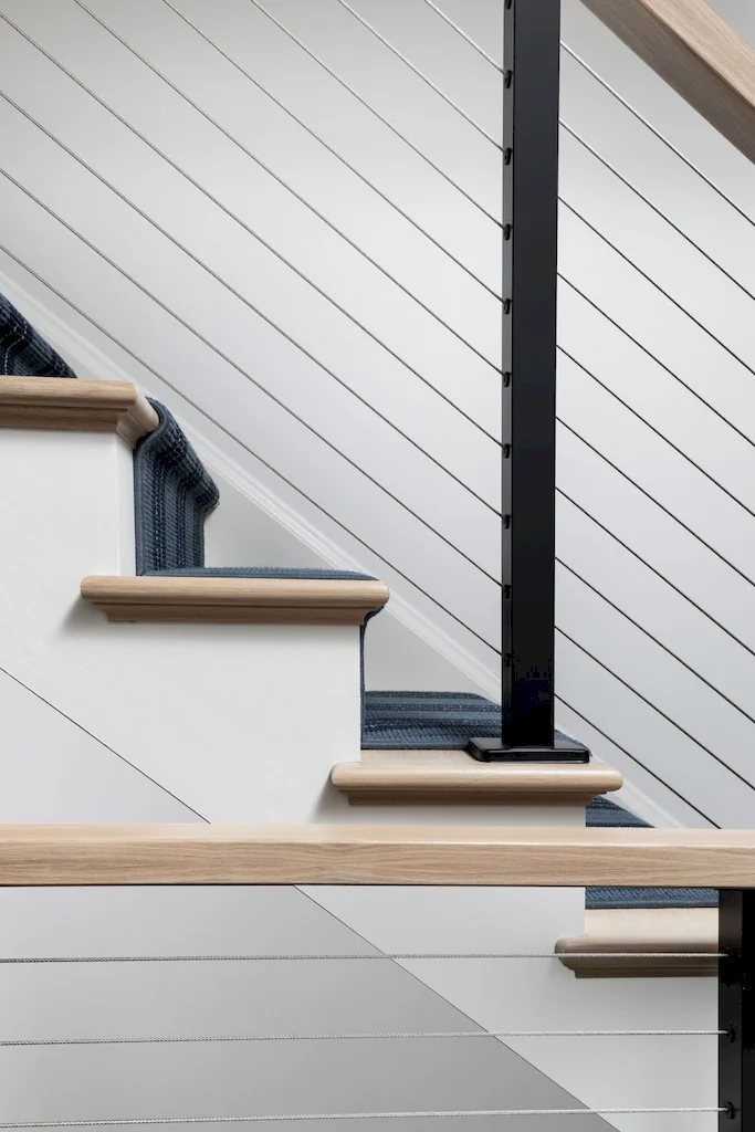 Renovated interior of a townhouse and apartment vertical combination at 328 Albany Street in Battery Park City, Manhattan, by Gallery KBNY (view 14)