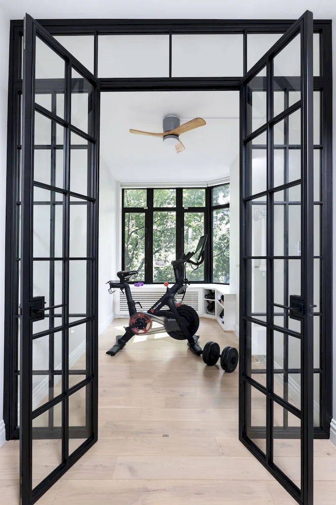 Renovated interior of a townhouse and apartment vertical combination at 328 Albany Street in Battery Park City, Manhattan, by Gallery KBNY (view 4)