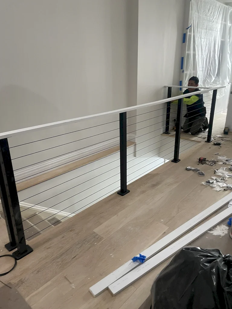 Interior before a townhouse and apartment vertical combination renovation at 328 Albany Street in Battery Park City, Manhattan, by Gallery KBNY (view 16)
