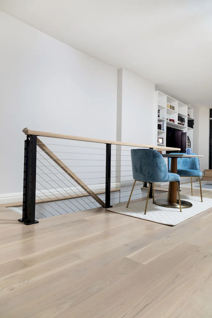 Renovated interior of a townhouse and apartment vertical combination at 328 Albany Street in Battery Park City, Manhattan, by Gallery KBNY (view 22)