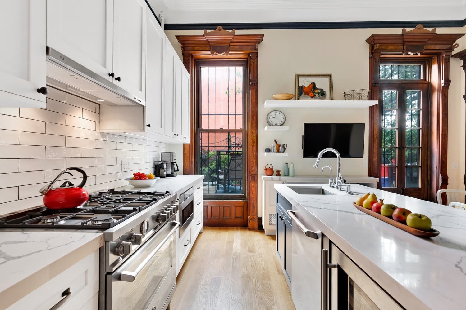 Brooklyn Brownstone Kitchen Renovation at Park Slope — Gallery KBNY