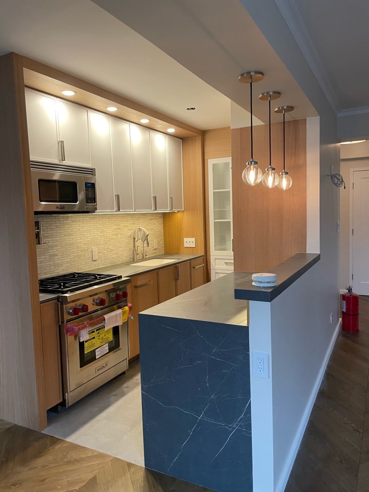 Pre-renovation or in-progress view of a pre-war co-op renovation at Downtown Brooklyn, by Gallery KBNY (view 17)