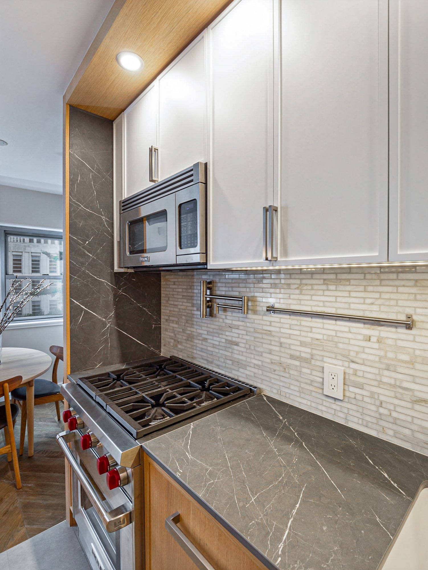 Renovated interior of a pre-war co-op at Downtown Brooklyn, by Gallery KBNY (view 3)
