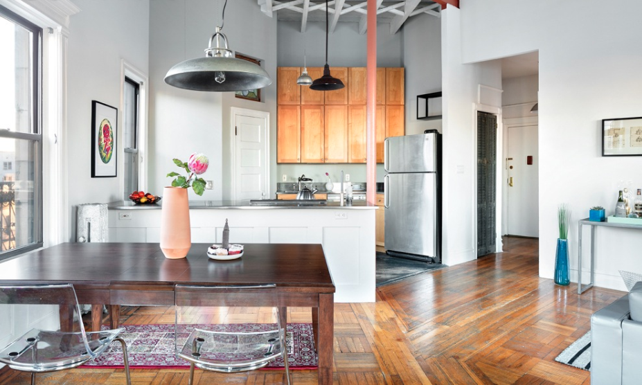 Pre-renovation or in-progress view of a pre-war co-op renovation at 296 Sterling Place in Prospect Heights, Brooklyn, by Gallery KBNY (view 2)