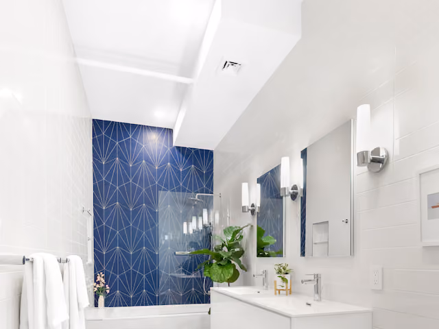 Renovated interior of a pre-war condo at The Newswalk at 535 Dean Street in Prospect Heights, Brooklyn, by Gallery KBNY (view 11)
