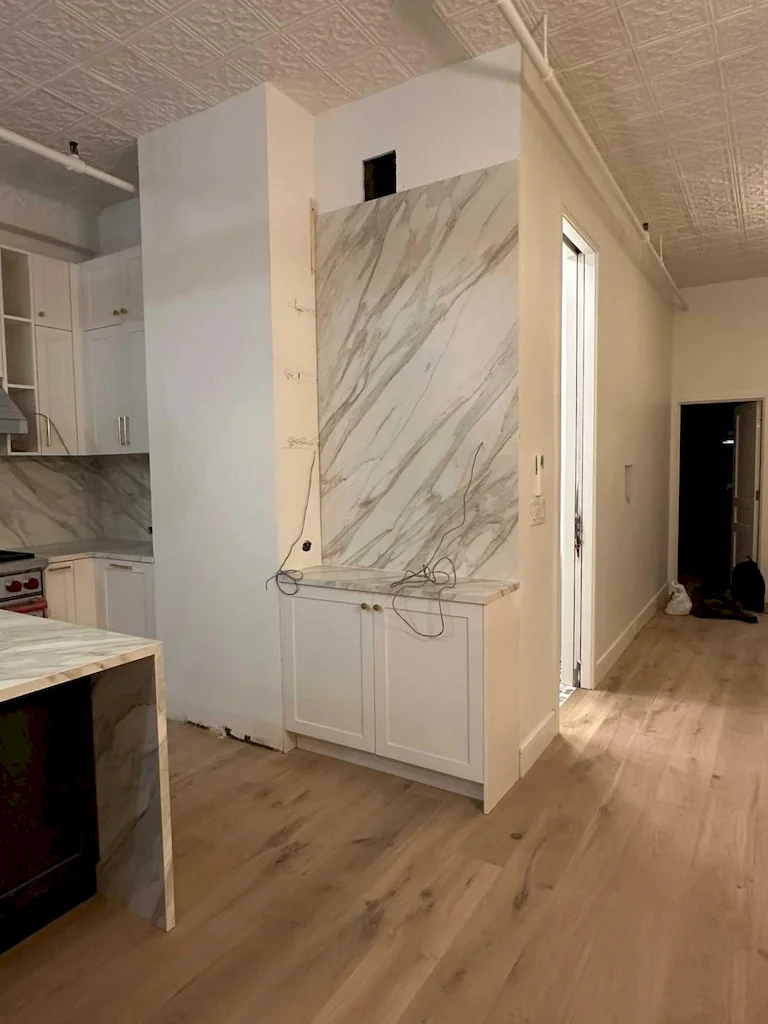 Pre-renovation or in-progress view of a co-op renovation at 107 West 25th Street in Chelsea, Manhattan, by Gallery KBNY (view 22)
