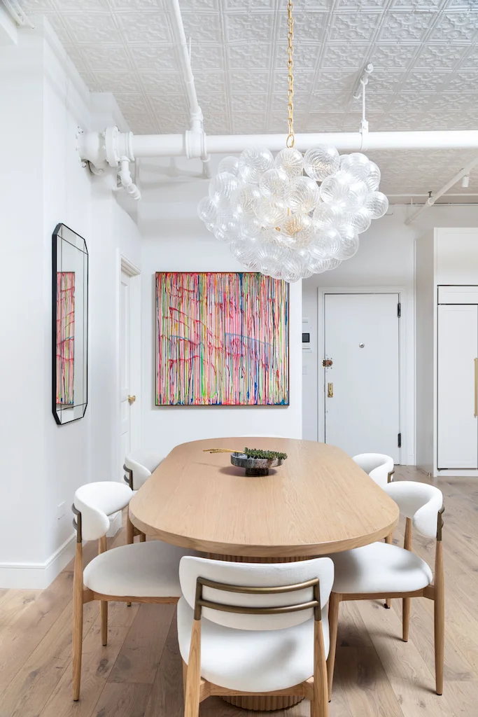 Renovated interior of a co-op at 107 West 25th Street in Chelsea, Manhattan, by Gallery KBNY (view 7)