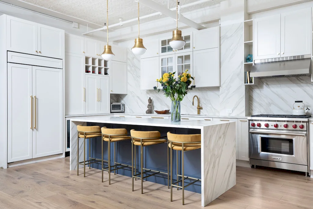 Renovated interior of a co-op at 107 West 25th Street in Chelsea, Manhattan, by Gallery KBNY (view 13)