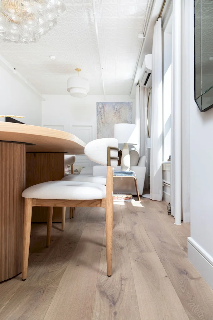 Renovated interior of a co-op at 107 West 25th Street in Chelsea, Manhattan, by Gallery KBNY (view 10)