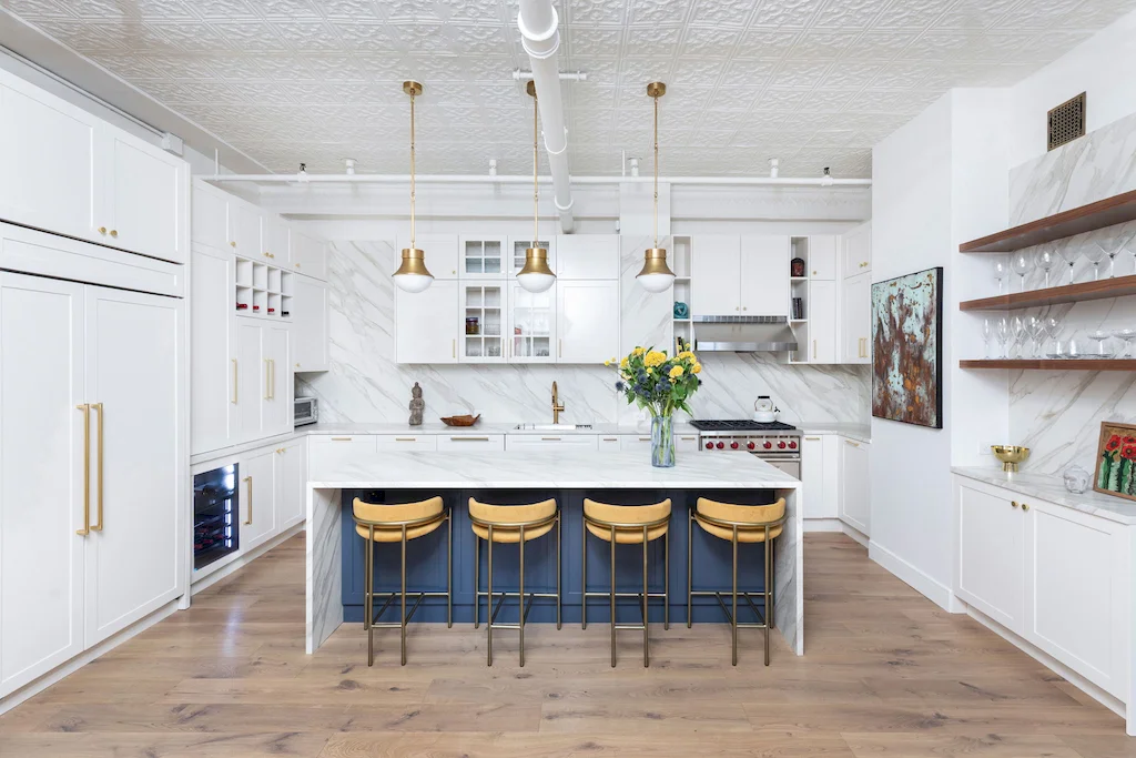 Renovated interior of a co-op at 107 West 25th Street in Chelsea, Manhattan, by Gallery KBNY (view 11)