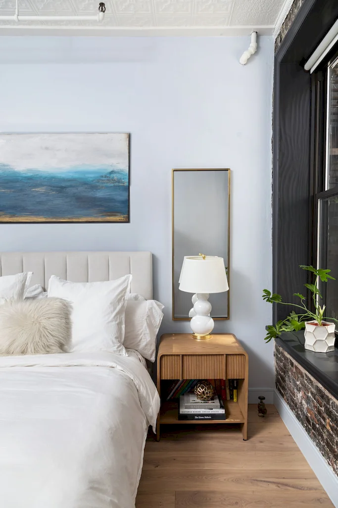 Renovated interior of a co-op at 107 West 25th Street in Chelsea, Manhattan, by Gallery KBNY (continued view 14)