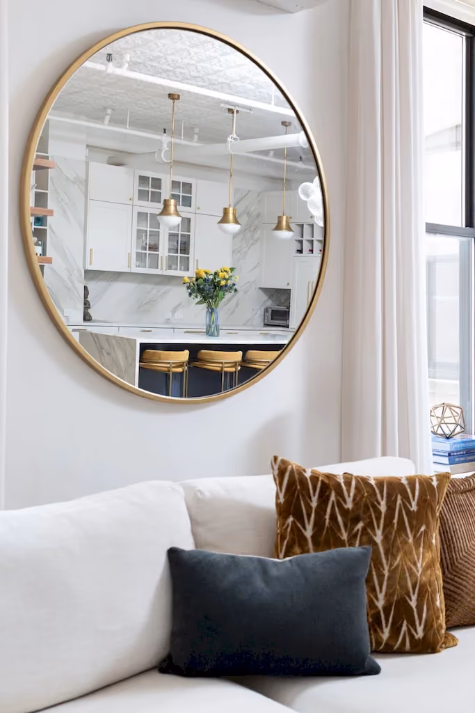 Renovated interior of a co-op at 107 West 25th Street in Chelsea, Manhattan, by Gallery KBNY (continued view 19)