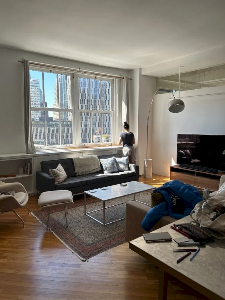 Pre-renovation or in-progress view of a co-op loft renovation at 335 Greenwich Street in Tribeca, Manhattan, by Gallery KBNY (view 2)