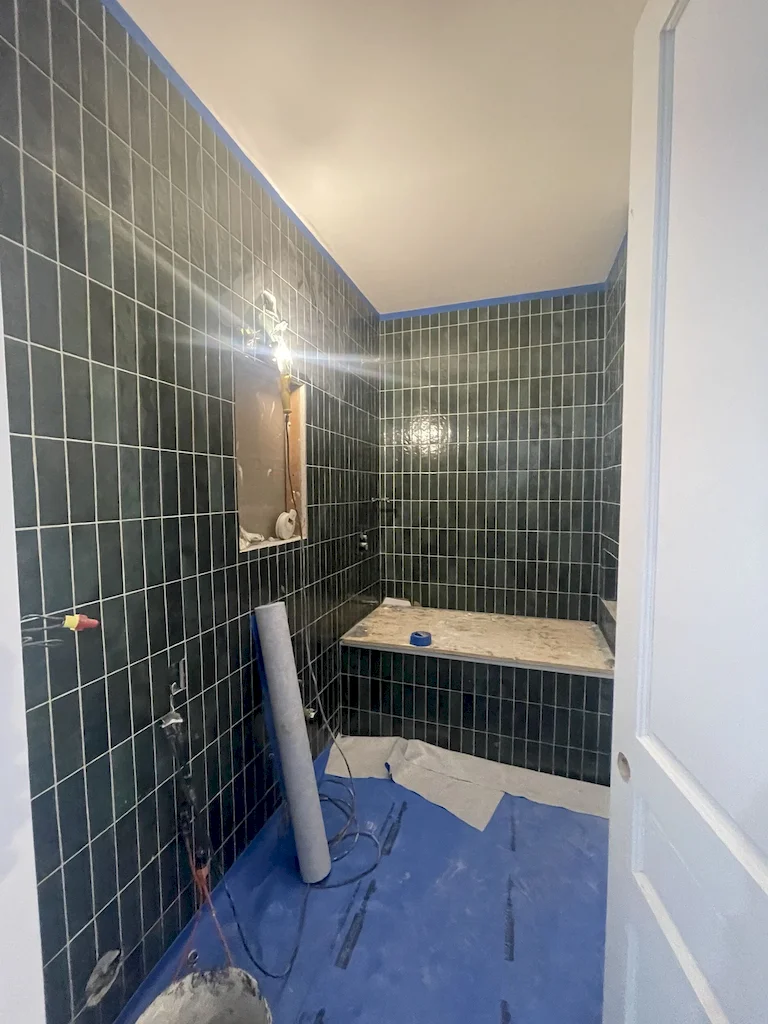 Pre-renovation or in-progress view of a co-op loft renovation at 335 Greenwich Street in Tribeca, Manhattan, by Gallery KBNY (view 15)