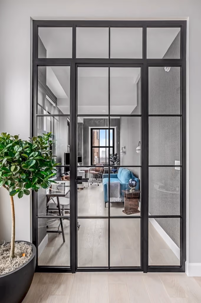 Renovated interior of a co-op loft at 335 Greenwich Street in Tribeca, Manhattan, by Gallery KBNY (view 15)