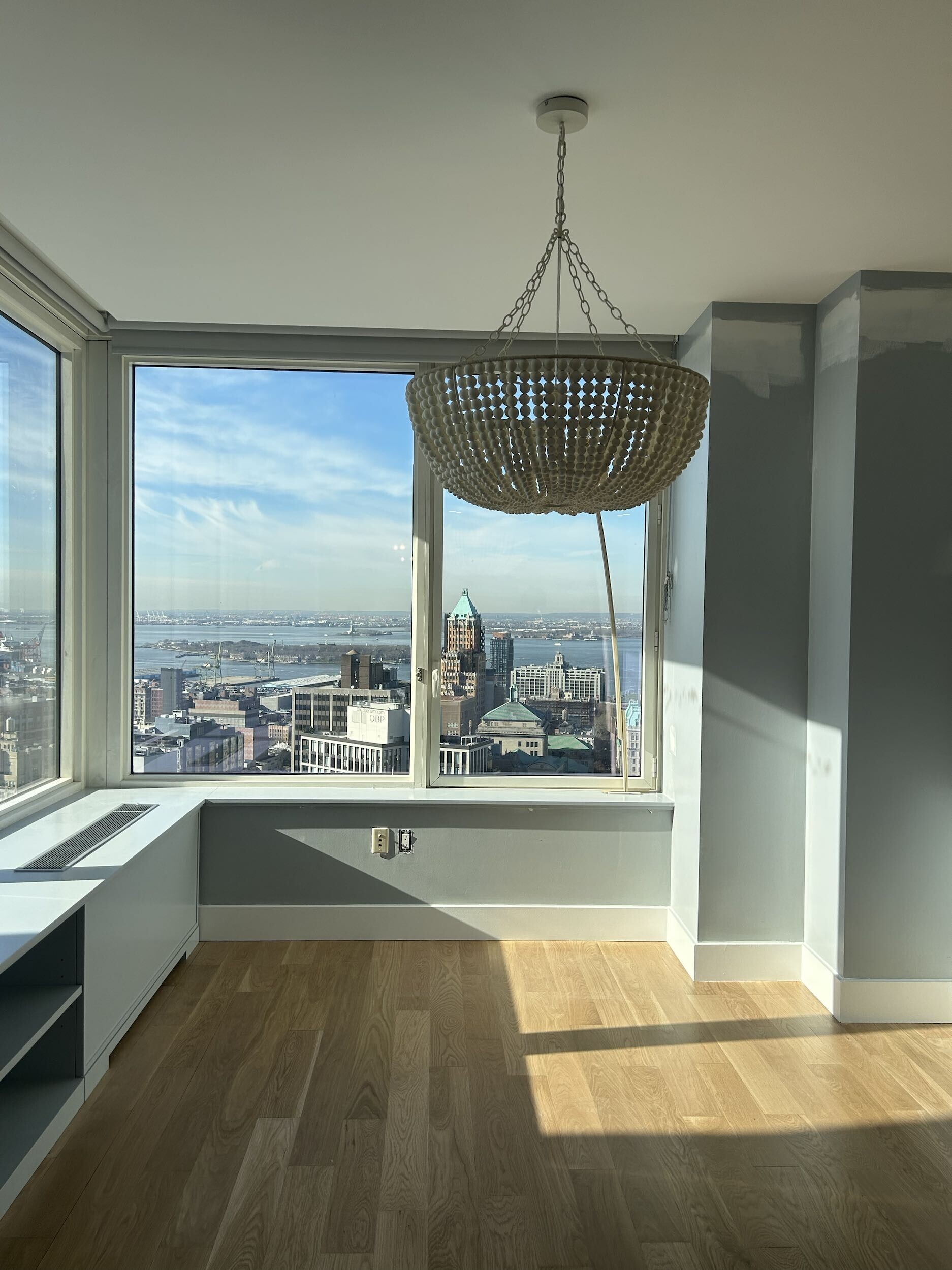 Pre-renovation or in-progress view of a condo renovation at 388 Bridge Street in Downtown Brooklyn, by Gallery KBNY (view 12)