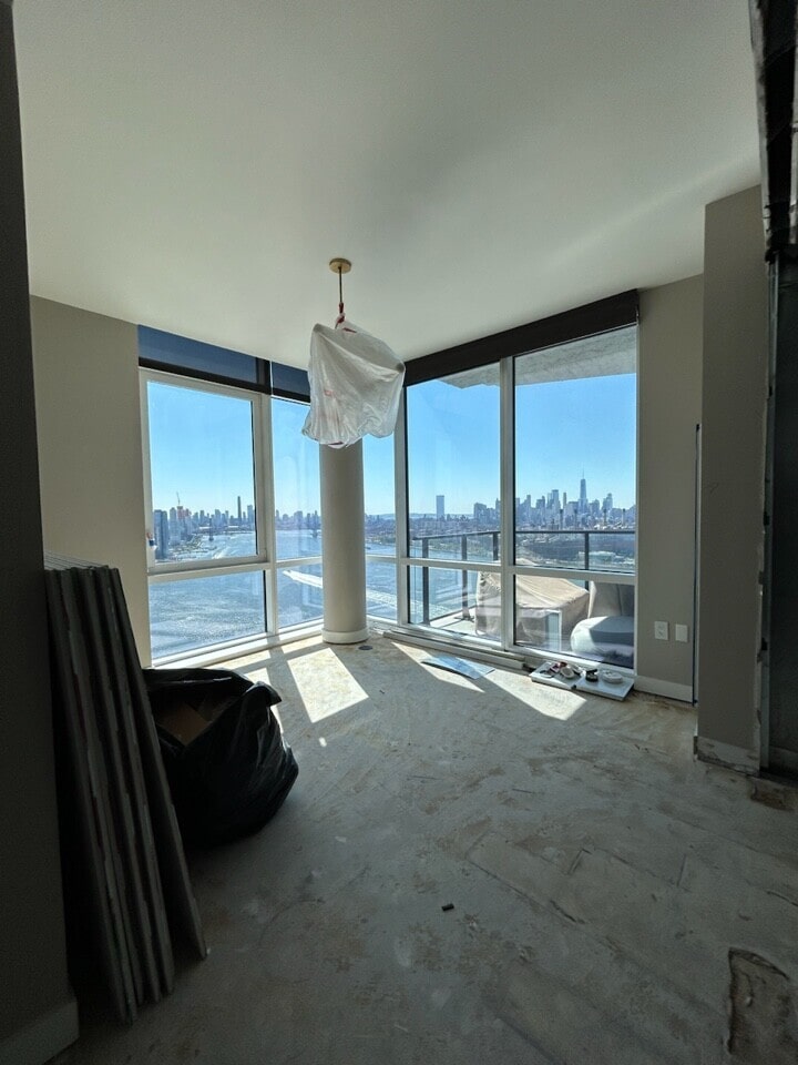 Pre-renovation or in-progress view of a condo renovation at 21 India Street in Greenpoint, Brooklyn, by Gallery KBNY (view 7)