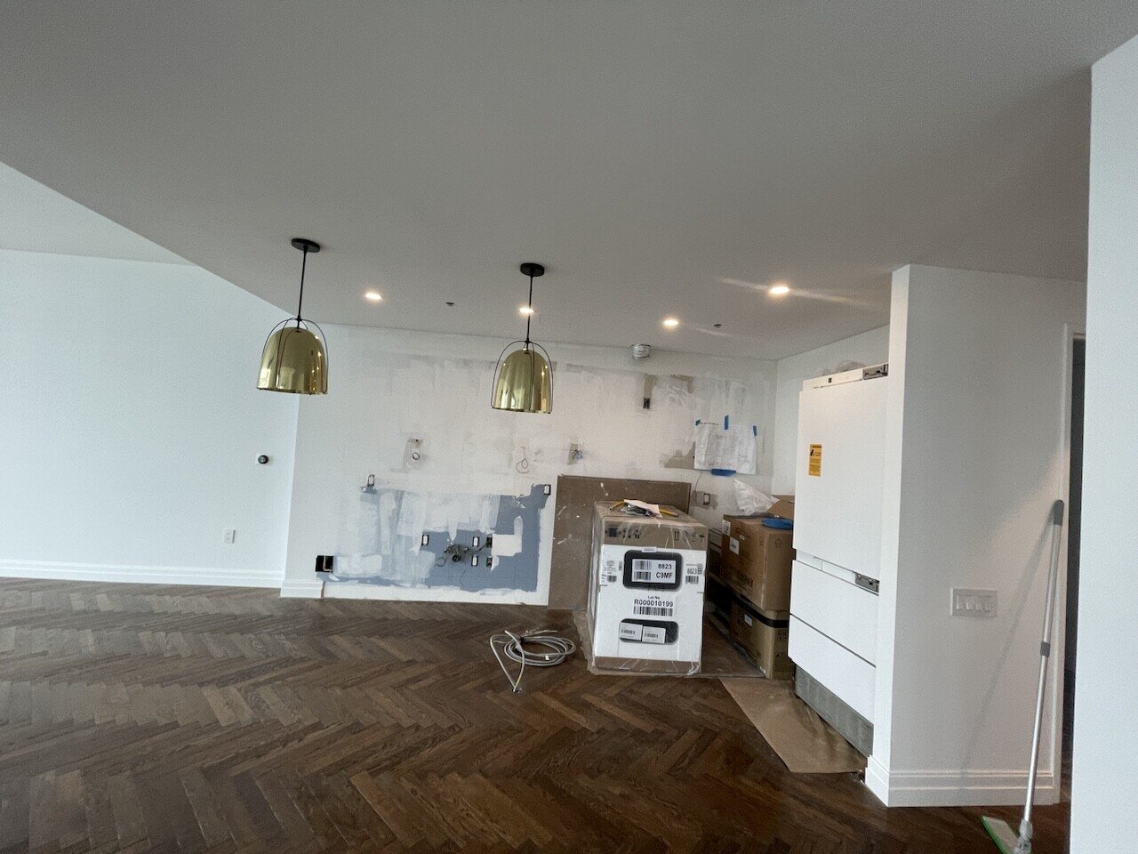 Pre-renovation or in-progress view of a condo renovation at 21 India Street in Greenpoint, Brooklyn, by Gallery KBNY (view 13)