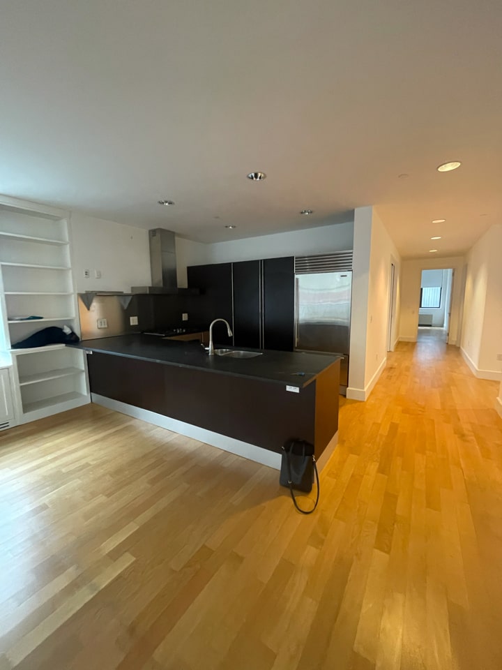 Interior before a condo renovation at The Hit Factory at 421 West 54th Street in Midtown, Manhattan, by Gallery KBNY (view 3)