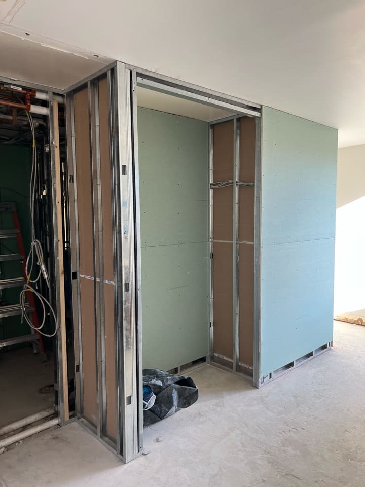 Pre-renovation or in-progress view of a post-war condo renovation at The Coronado at 155 West 70th Street in Lincoln Square, Manhattan, by Gallery KBNY (view 8)