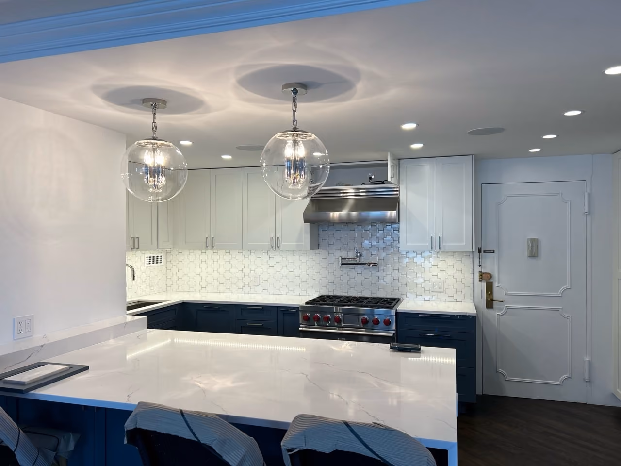 Pre-renovation or in-progress view of a post-war co-op renovation at 130 East 18th Street in Gramercy Park, Manhattan, by Gallery KBNY (view 13)