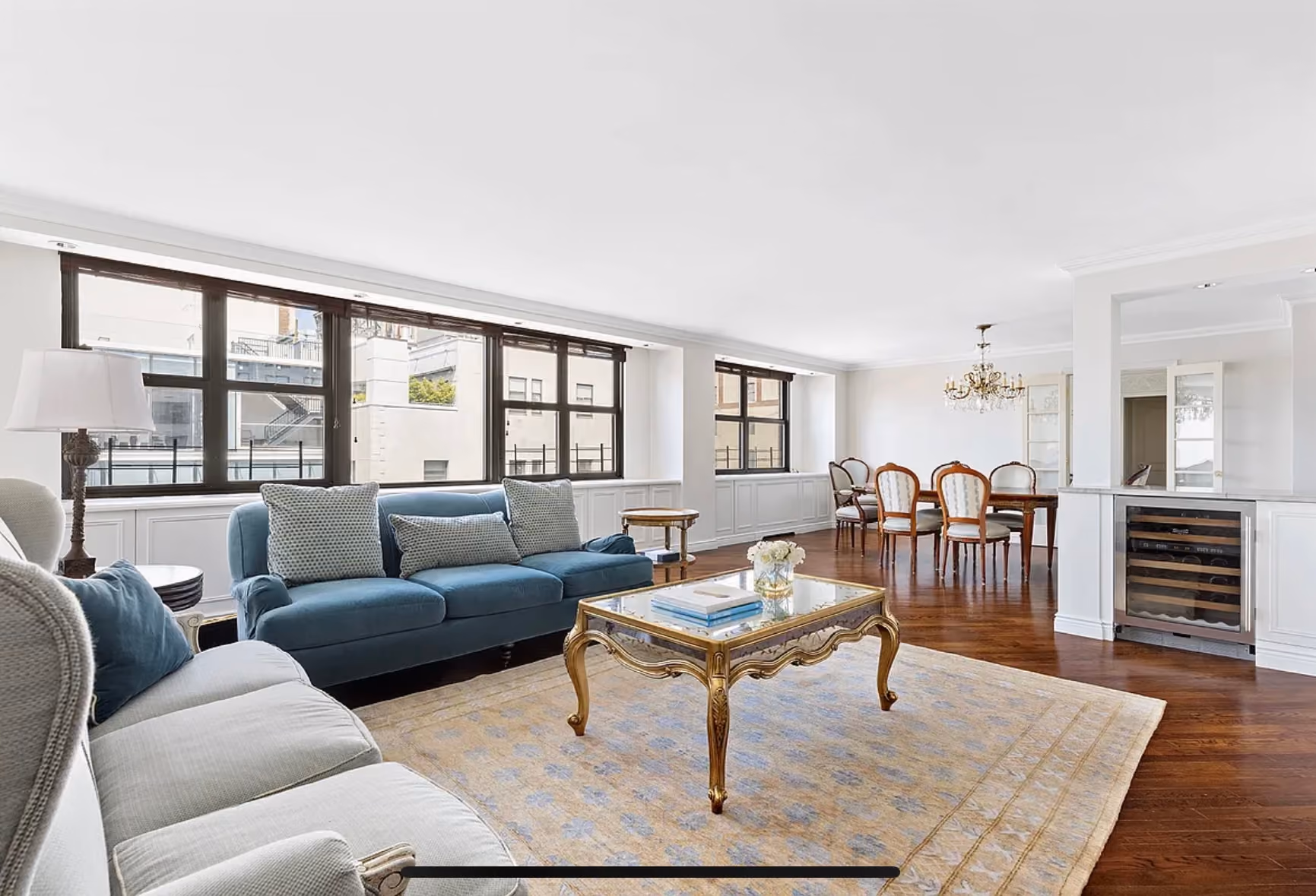 Pre-renovation or in-progress view of a post-war co-op renovation at 130 East 18th Street in Gramercy Park, Manhattan, by Gallery KBNY (view 4)