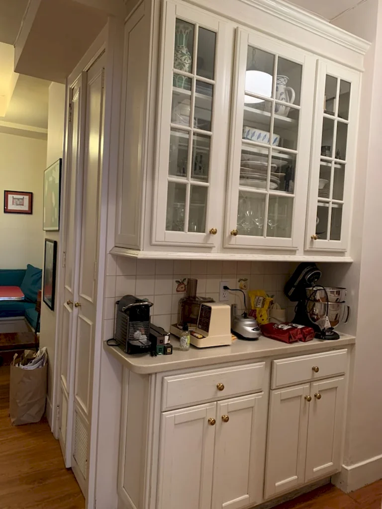 Interior before a pre-war co-op renovation at 91 Central Park West on the Upper West Side, Manhattan, by Gallery KBNY (view 8)