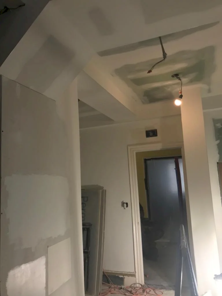 Pre-renovation or in-progress view of a pre-war co-op renovation at 91 Central Park West on the Upper West Side, Manhattan, by Gallery KBNY (view 6)