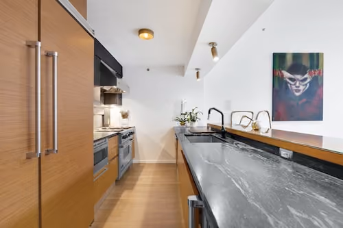 Renovated interior of a condo bathroom at 259 East 7th Street in the East Village, Manhattan, by Gallery KBNY (view 5)