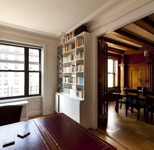Pre-renovation or in-progress view of a pre-war classic eight co-op renovation at The Manchester at 255 West 108th Street on the Upper West Side, Manhattan, by Gallery KBNY (view 1)