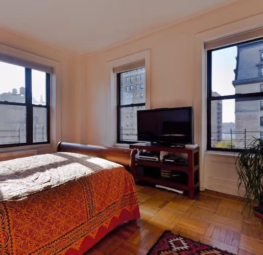 Pre-renovation or in-progress view of a pre-war classic eight co-op renovation at The Manchester at 255 West 108th Street on the Upper West Side, Manhattan, by Gallery KBNY (view 5)