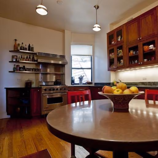 Pre-renovation or in-progress view of a pre-war classic eight co-op renovation at The Manchester at 255 West 108th Street on the Upper West Side, Manhattan, by Gallery KBNY (view 4)