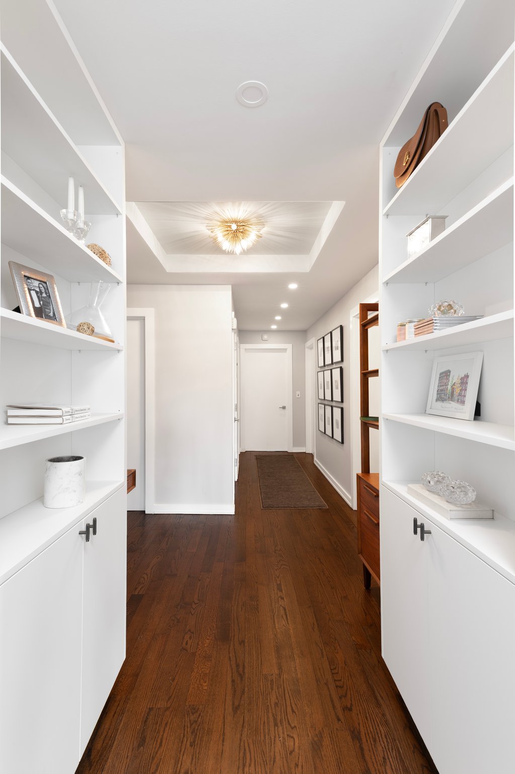 Renovated interior of a post-war co-op at The Brevard at 245 East 54th Street in Midtown East, Manhattan, by Gallery KBNY (view 18)