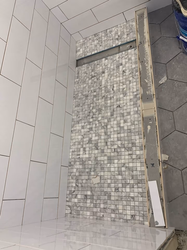 Construction in progress during a condo renovation at The Gotham at 170 East 87th Street in Carnegie Hill, Manhattan, by Gallery KBNY (view 13)
