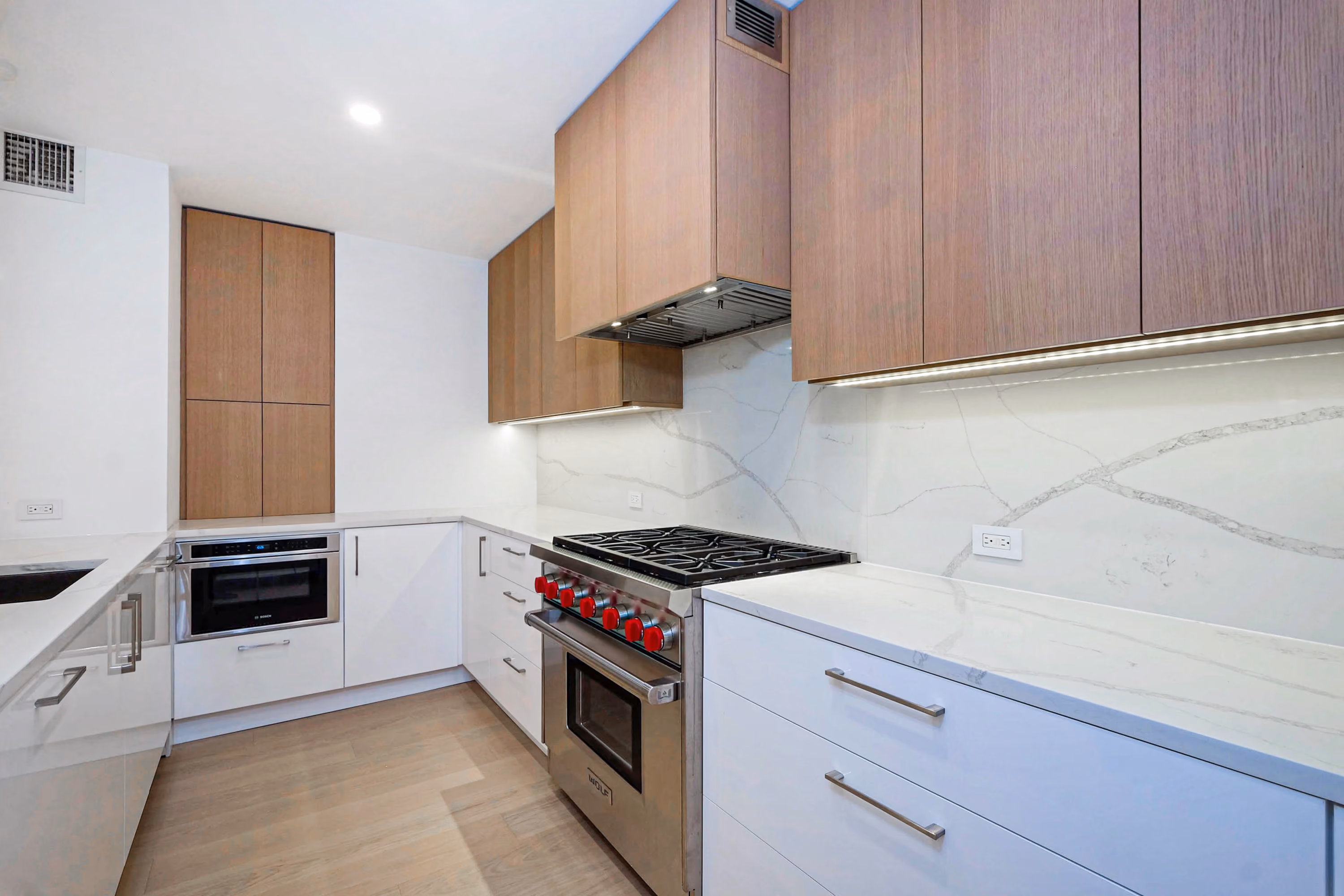 Renovated interior of a condo at The Gotham at 170 East 87th Street in Carnegie Hill, Manhattan, by Gallery KBNY (view 8)