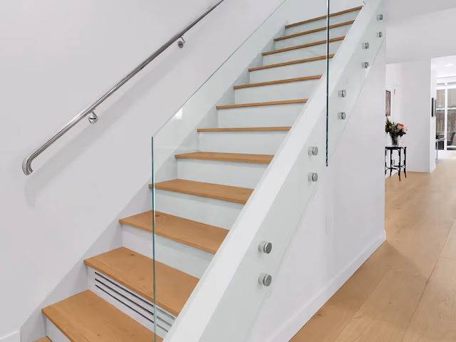 Renovated interior of a loft at 73 Worth Street in Tribeca, Manhattan, by Gallery KBNY (view 5)
