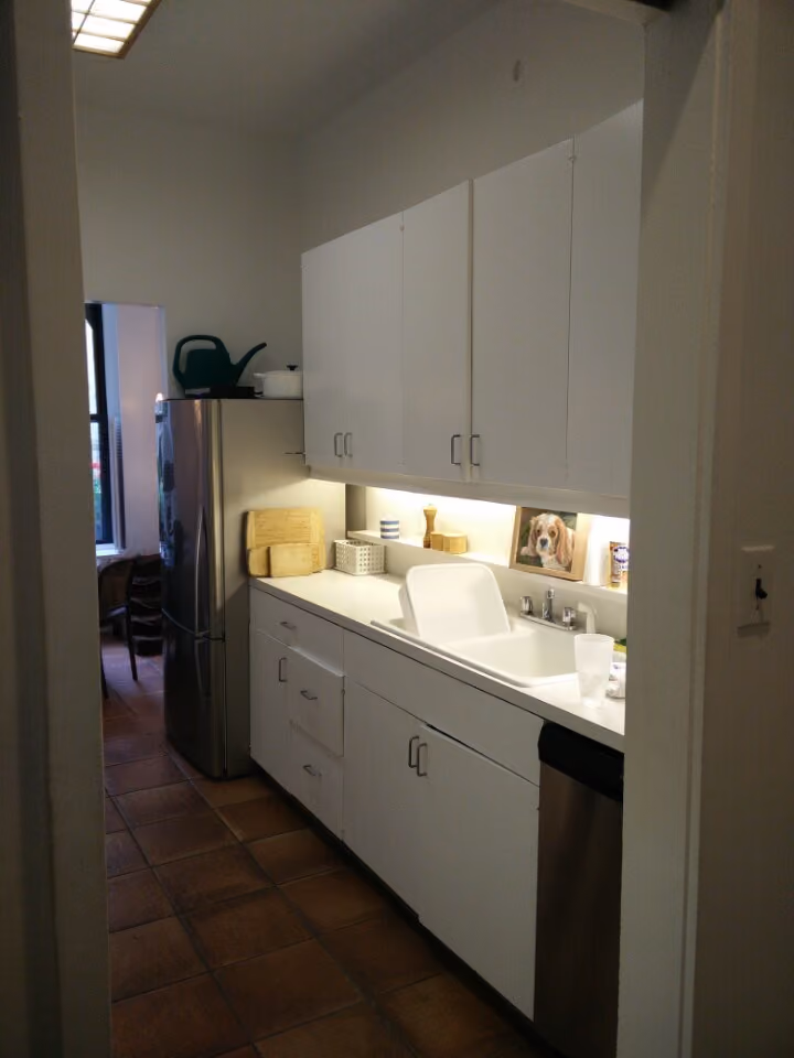 Pre-renovation or in-progress view of a pre-war townhouse renovation at 529 East 87th Street on the Upper East Side, Manhattan, by Gallery KBNY (view 1)