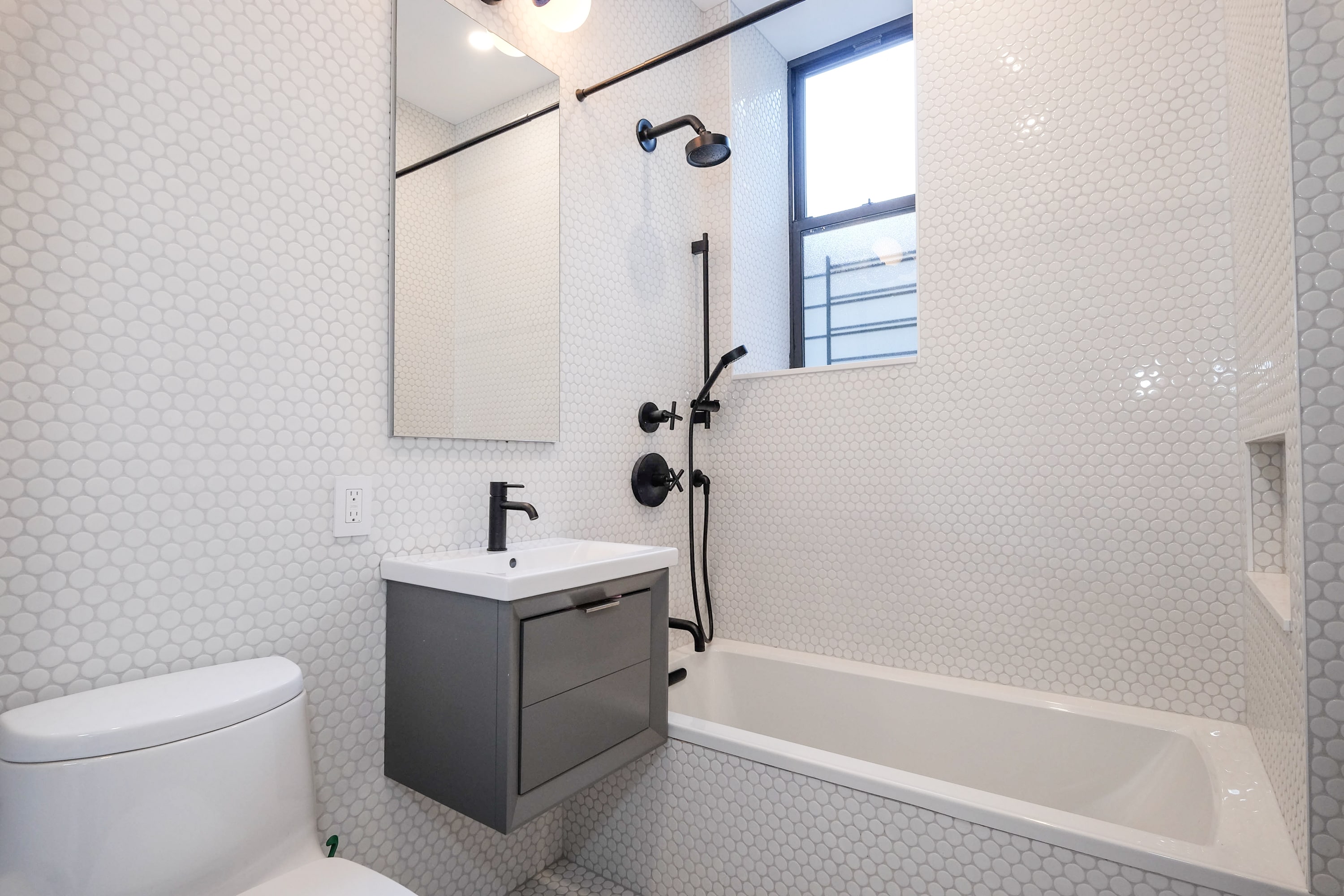 Renovated interior of a pre-war co-op combination at 23 East 10th Street in Greenwich Village, Manhattan, by Gallery KBNY (view 7)